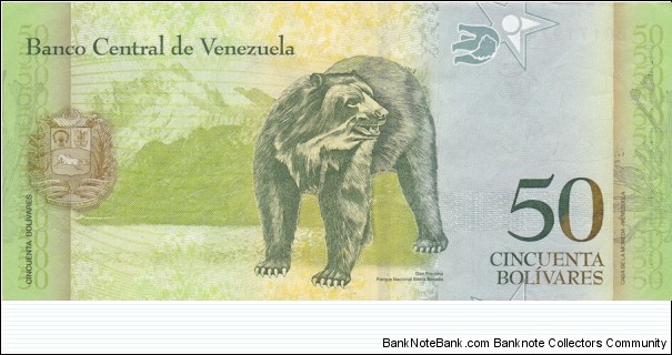 Banknote from Venezuela year 2007