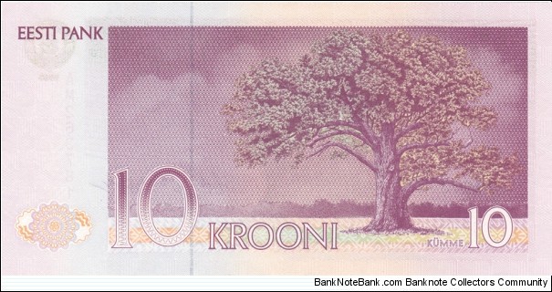 Banknote from Estonia year 1991