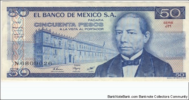 50 Pesos Banknote