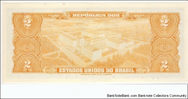 Banknote from Brazil year 1957