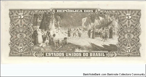 Banknote from Brazil year 1963