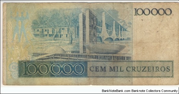 Banknote from Brazil year 1985
