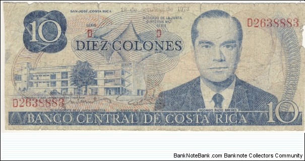 10 Colones Banknote