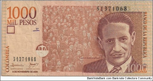 1000 Pesos Banknote