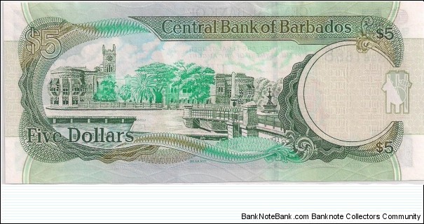 Banknote from Barbados year 2007