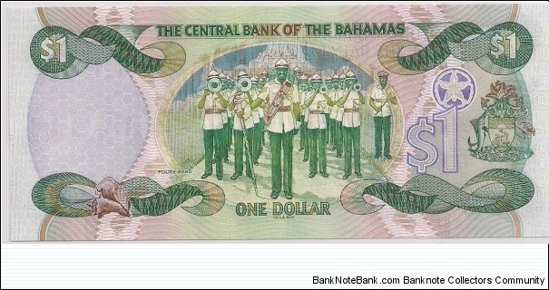 Banknote from Bahamas year 2001