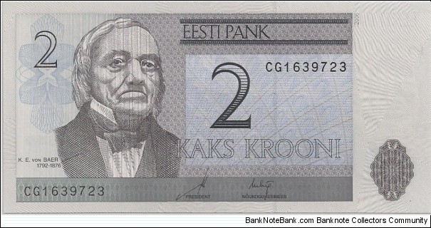 2 KROONI Banknote