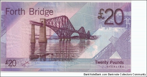 Banknote from Scotland year 2007