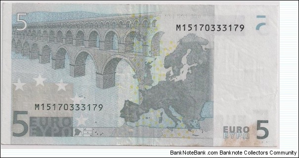 Banknote from Portugal year 2002