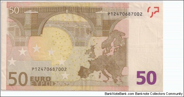 Banknote from Netherlands year 2002
