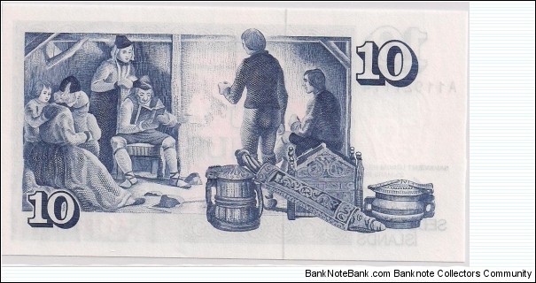 Banknote from Iceland year 1961