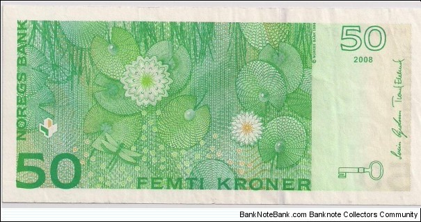 Banknote from Norway year 1996