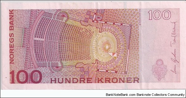 Banknote from Norway year 2006