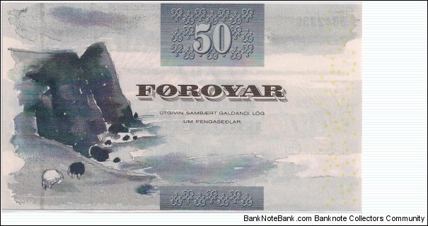 Banknote from Denmark year 2001