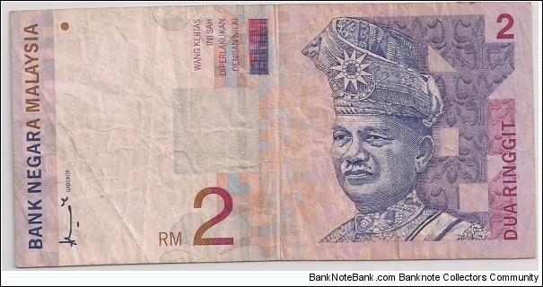 2 RINGGIT Banknote