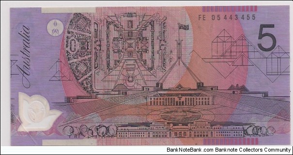 Banknote from Australia year 2002