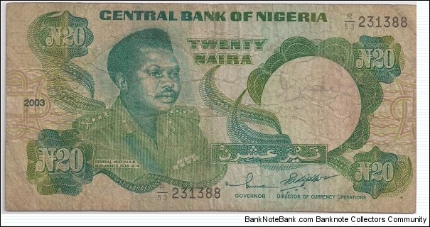 20 Naira  Banknote