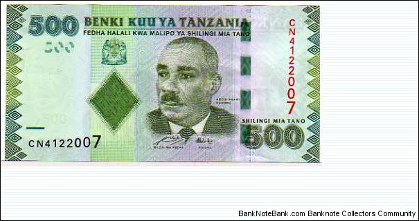 500 Shillings__pk# New__(2011) Banknote