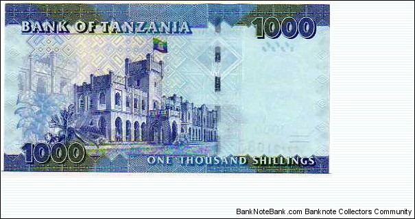 Banknote from Tanzania year 2010
