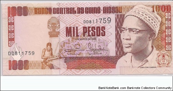 1000 Pesos  Banknote