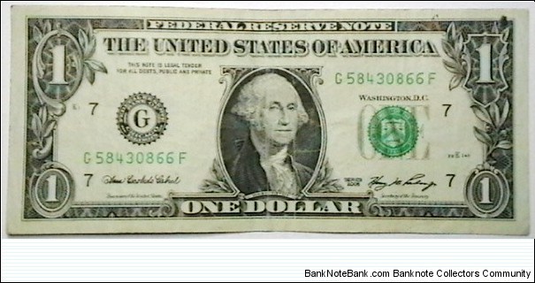US FRN 2006 Dis. G  86 sn  Banknote