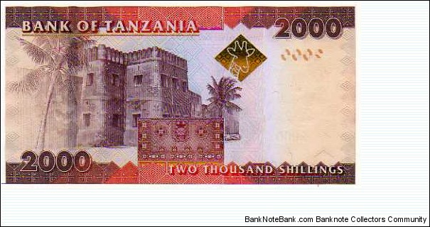 Banknote from Tanzania year 2011