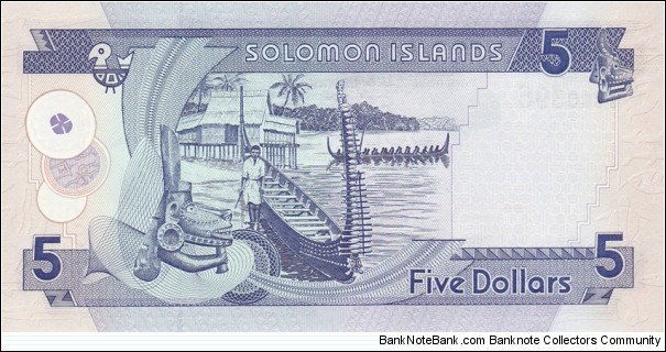 Banknote from Solomon Islands year 2006