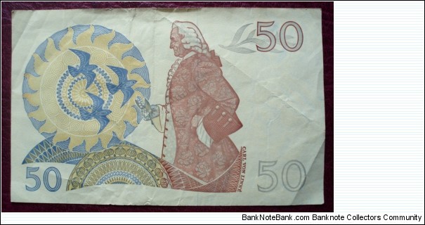Banknote from Sweden year 1989