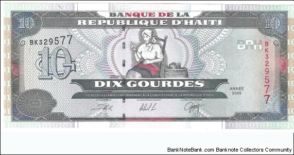 10 Gourdes Banknote