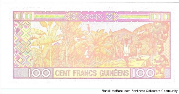 Banknote from Guinea year 1998