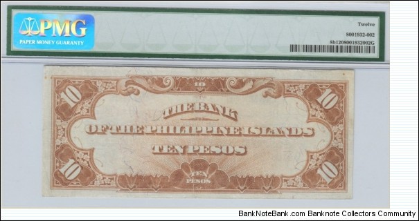 Banknote from Philippines year 1912