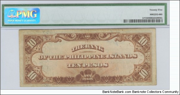 Banknote from Philippines year 1920