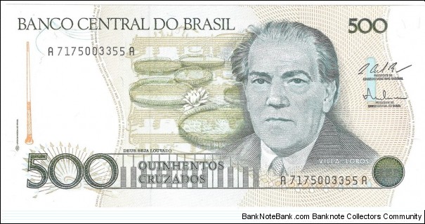 500 Cruzados Banknote