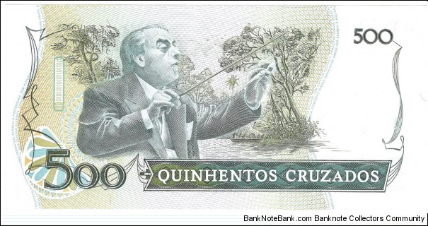 Banknote from Brazil year 1988