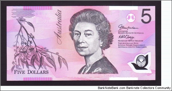 Australia 2006 P-57c 5 Dollars Banknote