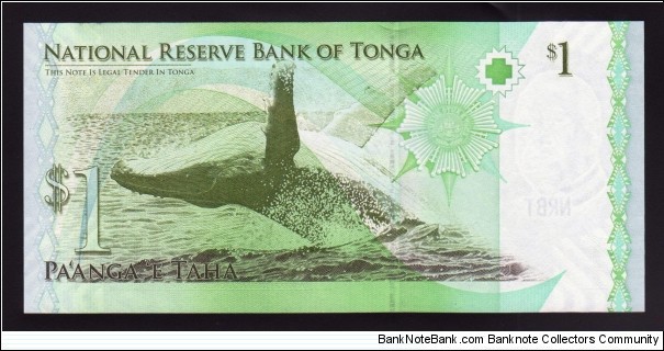 Banknote from Tonga year 2009