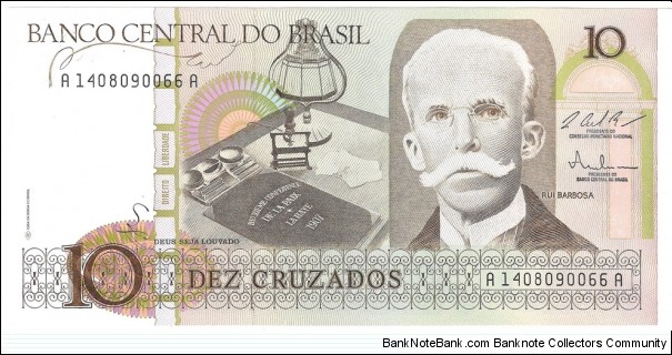 10 Cruzados Banknote