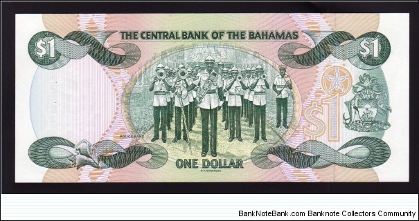 Banknote from Bahamas year 1992