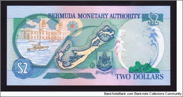 Banknote from Bermuda year 2000