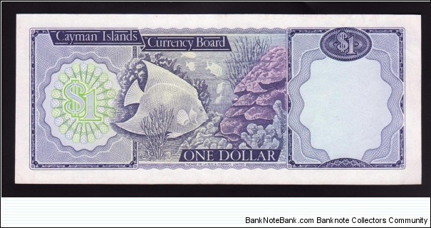 Banknote from Cayman Islands year 1985