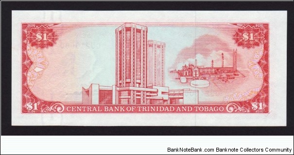 Banknote from Trinidad and Tobago year 1985