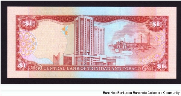 Banknote from Trinidad and Tobago year 2002