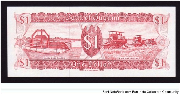 Banknote from Guyana year 1992