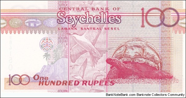 Banknote from Seychelles year 2001