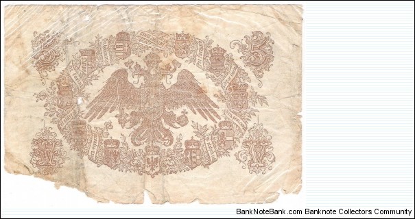 Banknote from Austria year 1866