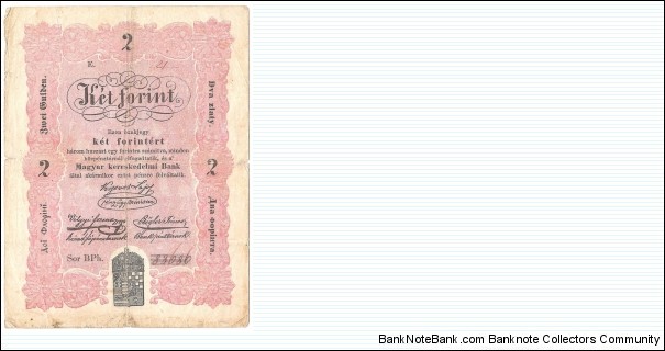 2 Forint(1848) Banknote