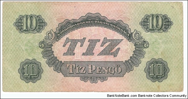 Banknote from Hungary year 1944