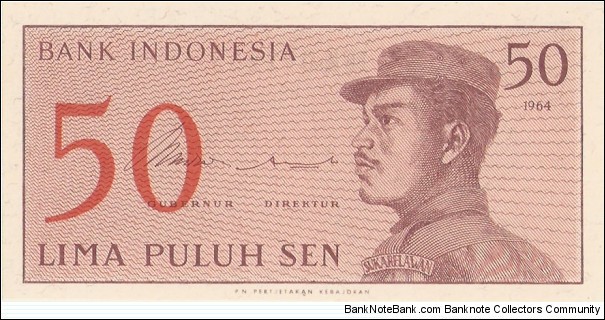 50 Sen, P-94 Banknote