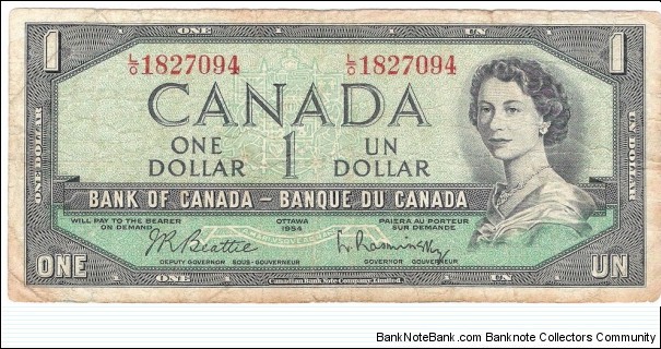 1 Dollar(1954) Banknote