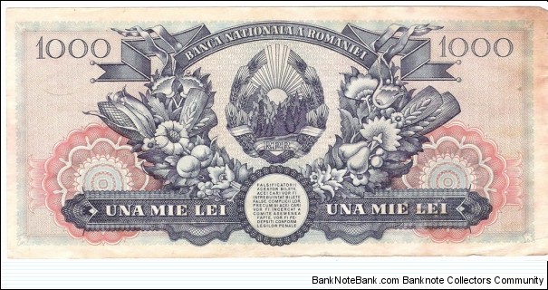 Banknote from Romania year 1948
